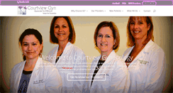Desktop Screenshot of courtviewobgyn.com